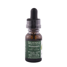 Load image into Gallery viewer, CBD Original 250MG flavor Tincture by HempedRX ingredients