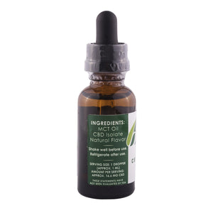 CBD Strawberry 500MG flavored Tincture by HempedRX product information